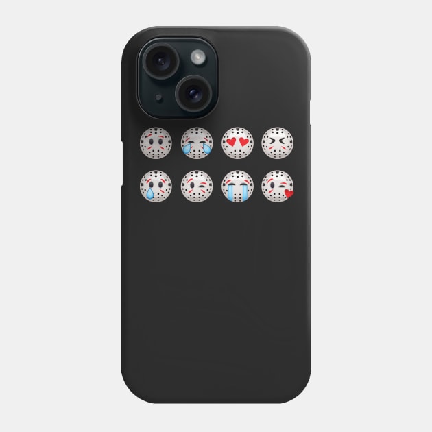 Friday the 13th Emojis Phone Case by SevenHundred