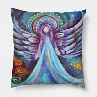 Blue Angel Pillow