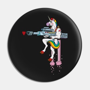 Gaming Unicorn Pin