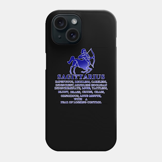 Other Side of The Zodiac – Sagittarius Phone Case by Dark Of The Moon