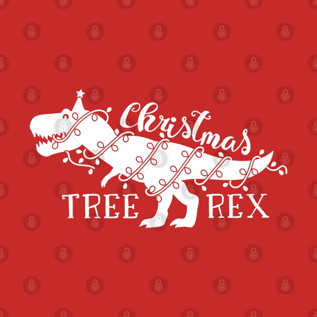 Christmas Tree Rex by GrayDaiser