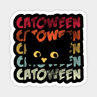 Halloween Cat // Catoween Magnet