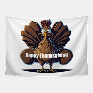 Happy Thanksgiving Greetings Tapestry