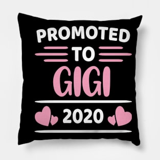 Promoted To Gigi 2020 Pillow