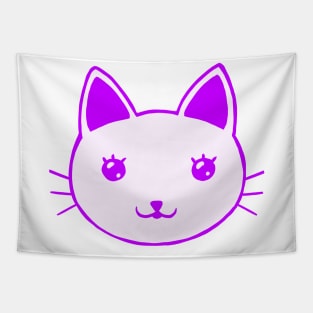 Kitty Deep Purple Tapestry