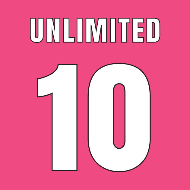 UNLIMITED NUMBER 10 FRONT-BACK-PRINT by mn9