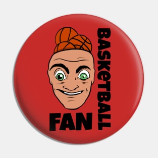 Basketball fan Pin