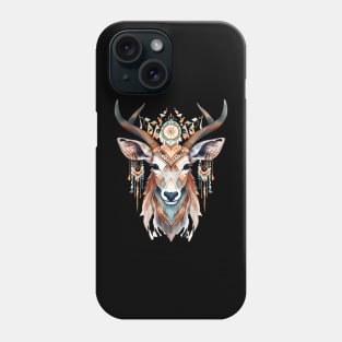 Watercolor Boho Deer #1 Phone Case