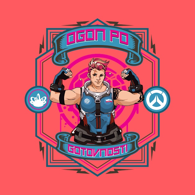 Zarya - FIRE AT WILL! by Digitalgarz