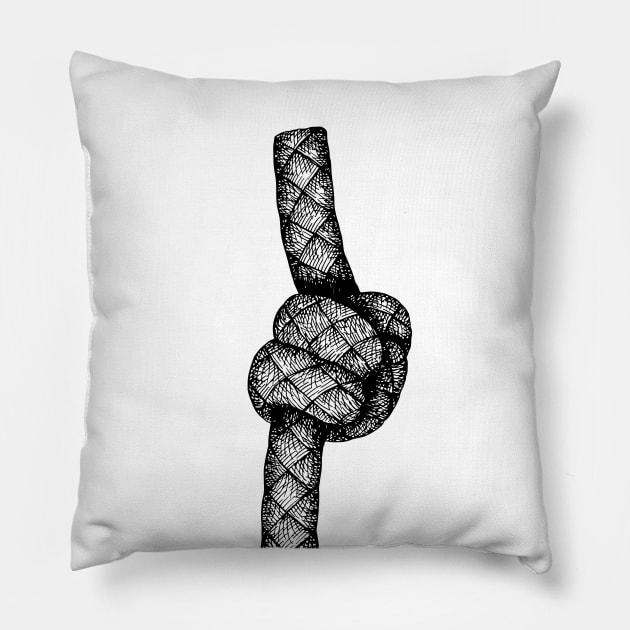 Stevedore Knot Pillow by illucalliart