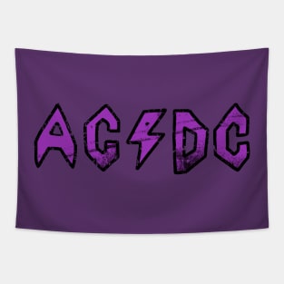 Butt-Head AC/DC Distressed - Purple Tapestry