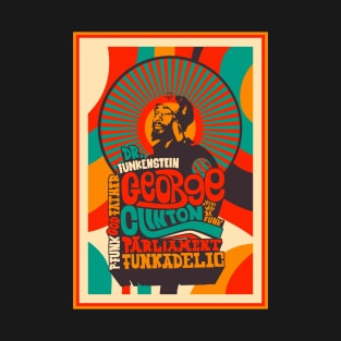 70s psychedleic style - george clinton T-Shirt