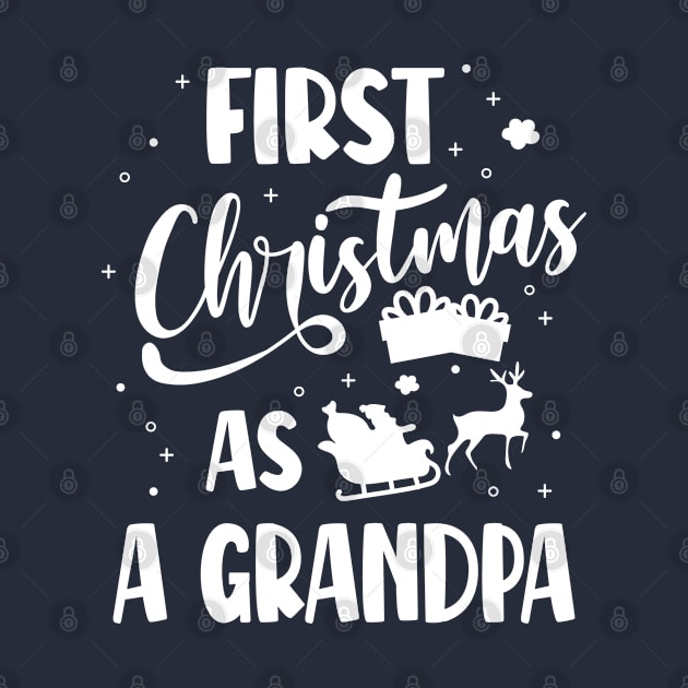 Merry Christmas - First Christmas As A Grandpa by EleganceSpace