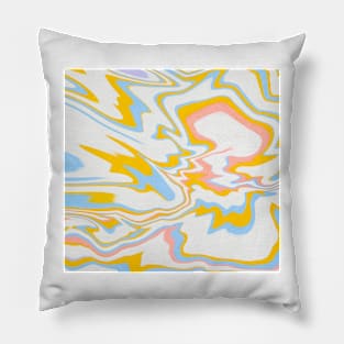 Colourful Marble Pillow