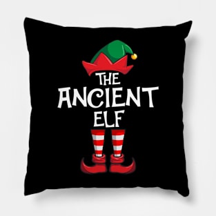 Ancient Elf Matching Family Christmas Pillow