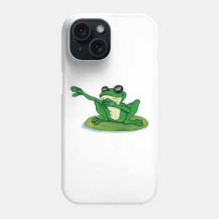 'Dabbing Toad Frog' Funny Dabbing Animal Gift Phone Case