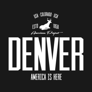 USA, America, Denver, Colorado T-Shirt