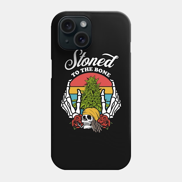 Stoned to the bone Phone Case by Dylante