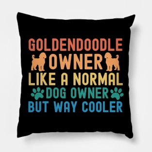 Goldendoodle Owner Pillow