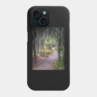 Hiking Trail in Santa Ana NWR Phone Case