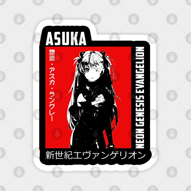 Asuka Langley Magnet by Retrostyle