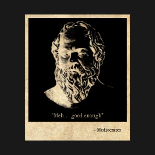 Mediocrates Retro Style T-Shirt