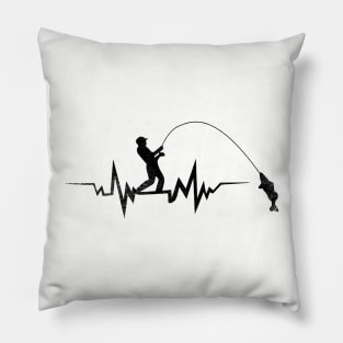 I Love Fishing // Black Pillow