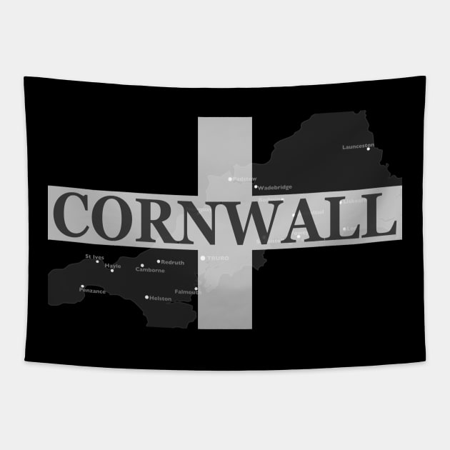 Cornwall Tapestry by Randomart