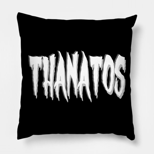 Thanatos Pillow by stefy