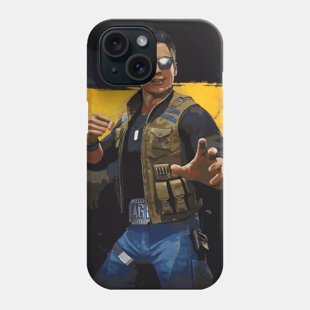 Johnny Cage Phone Case by Durro