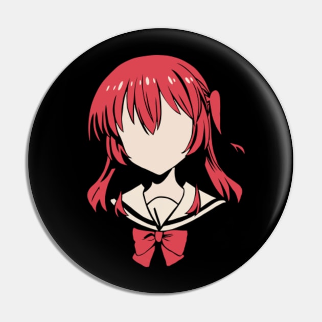 Bocchi the Rock Anime Characters Red Haired Girl Ikuyo Kita Pfp in  Minimalist Vector Art (Transparent) - Bocchi The Rock - Pin