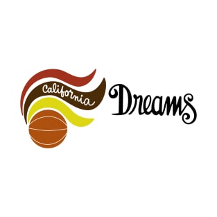 DEFUNCT - California Dreams WBL Basketball T-Shirt