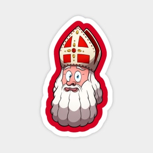 Saint Nicholas Face Magnet