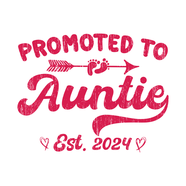Promoted to Auntie 2024, Soon to Be Auntie Baby Reveal Aunt by KB Badrawino