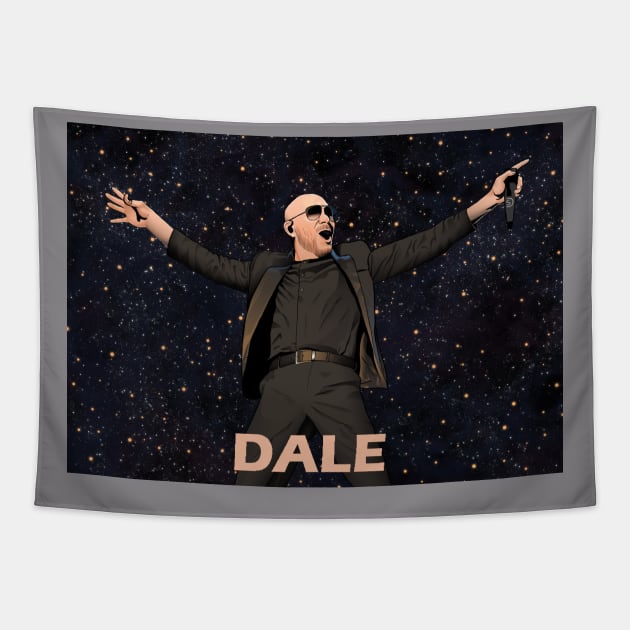 Pitbull (rapper) Tapestry by SattDesign