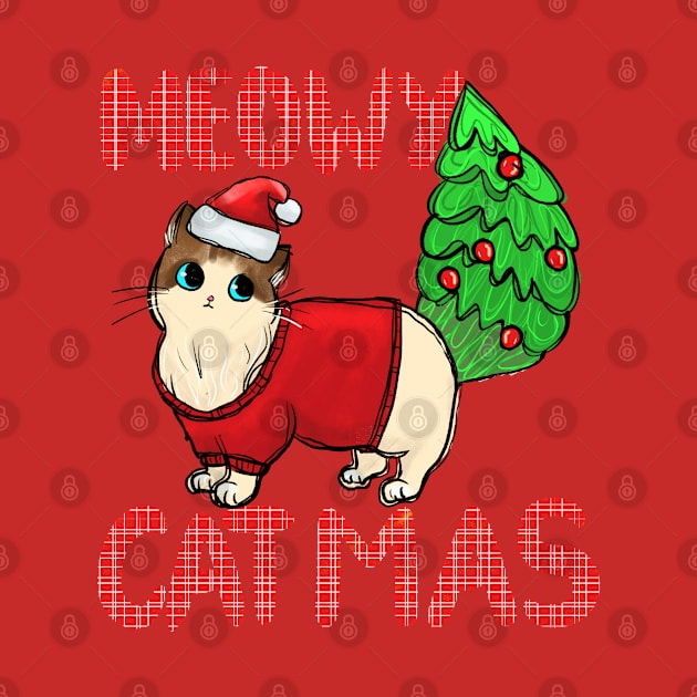 Meowy CatMas by Erin Decker Creative