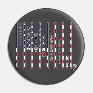 Where is Freedom? (U.S. Flag) Pin