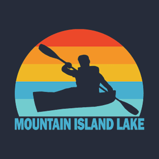 Mountain Island Lake North Carolina Kayak T-Shirt