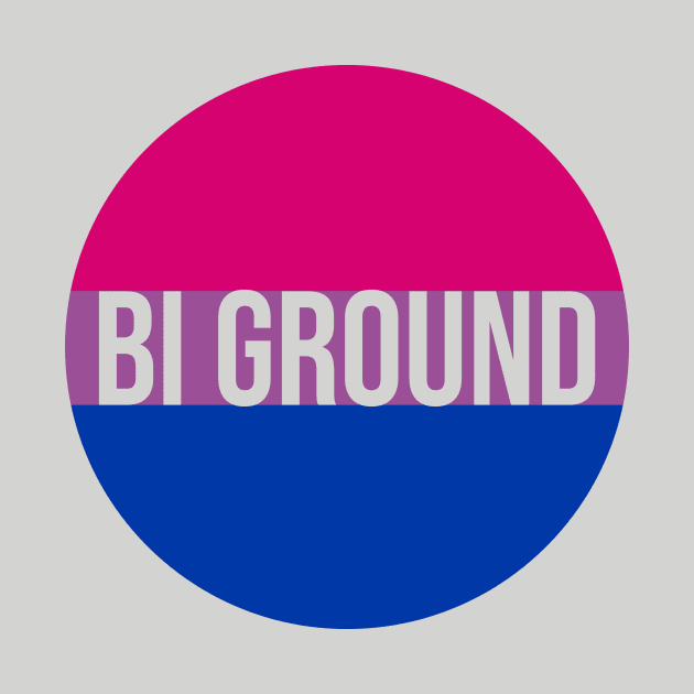 Bi Ground - Bisexual Pride Flag by ursoleite