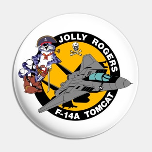 F-14 Tomcat - Jolly Rogers F14A Tomcat - WB Clean Style Pin