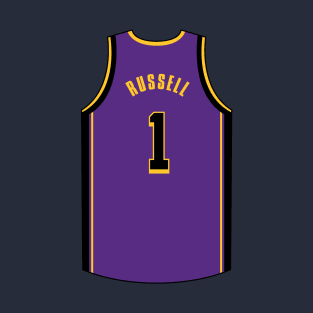 D'Angelo Russell Jersey Statement Qiangy T-Shirt