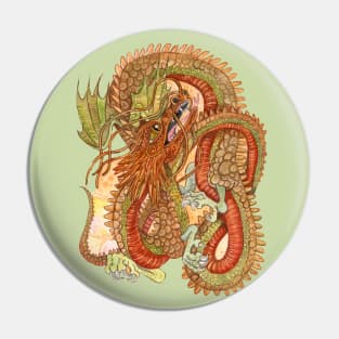 Shen Tsu Flight of Dragons Pin