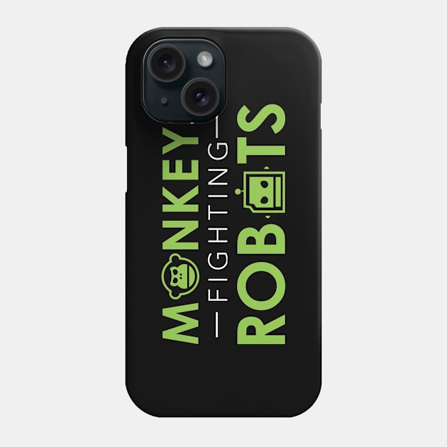 Monkeys Fighting Robots Official Logo Phone Case by MONKEYS FIGHTING ROBOTS