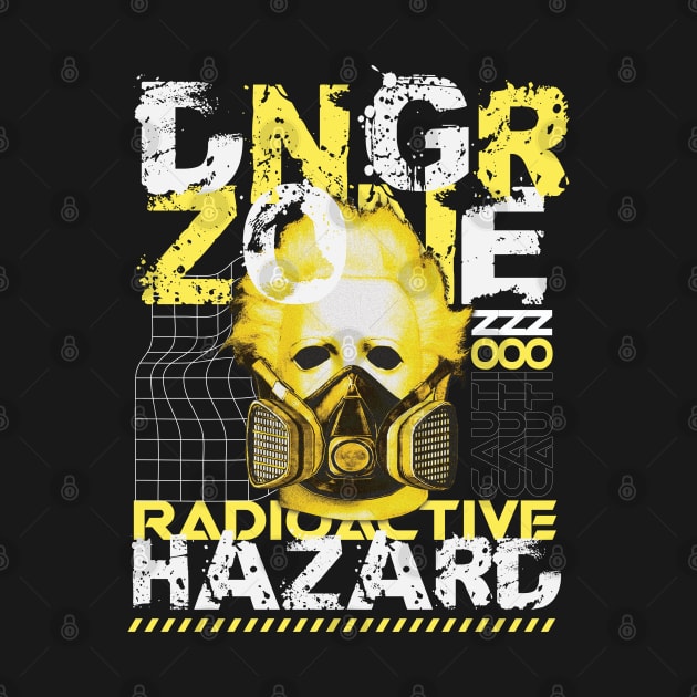 Danger Zone Radioactive Hazard by RadioaktivShop