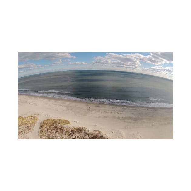 Ocean City Beach Photo From Drone by PugDronePhotos