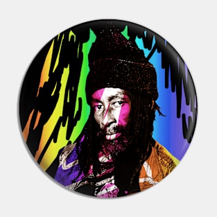 Justin Hinds Ska Legend //// Ska’s Soulful Pioneer Gift Pin