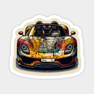 Porsche 918 Spyder Magnet