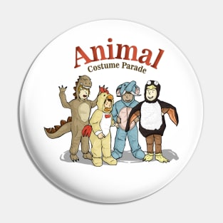 Animal costume parade Pin