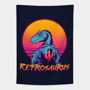 Retrosaurus - Velocity Raptor Tapestry