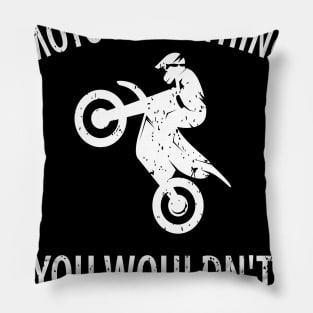 Motocross Biker Freestyle Stunt Pillow